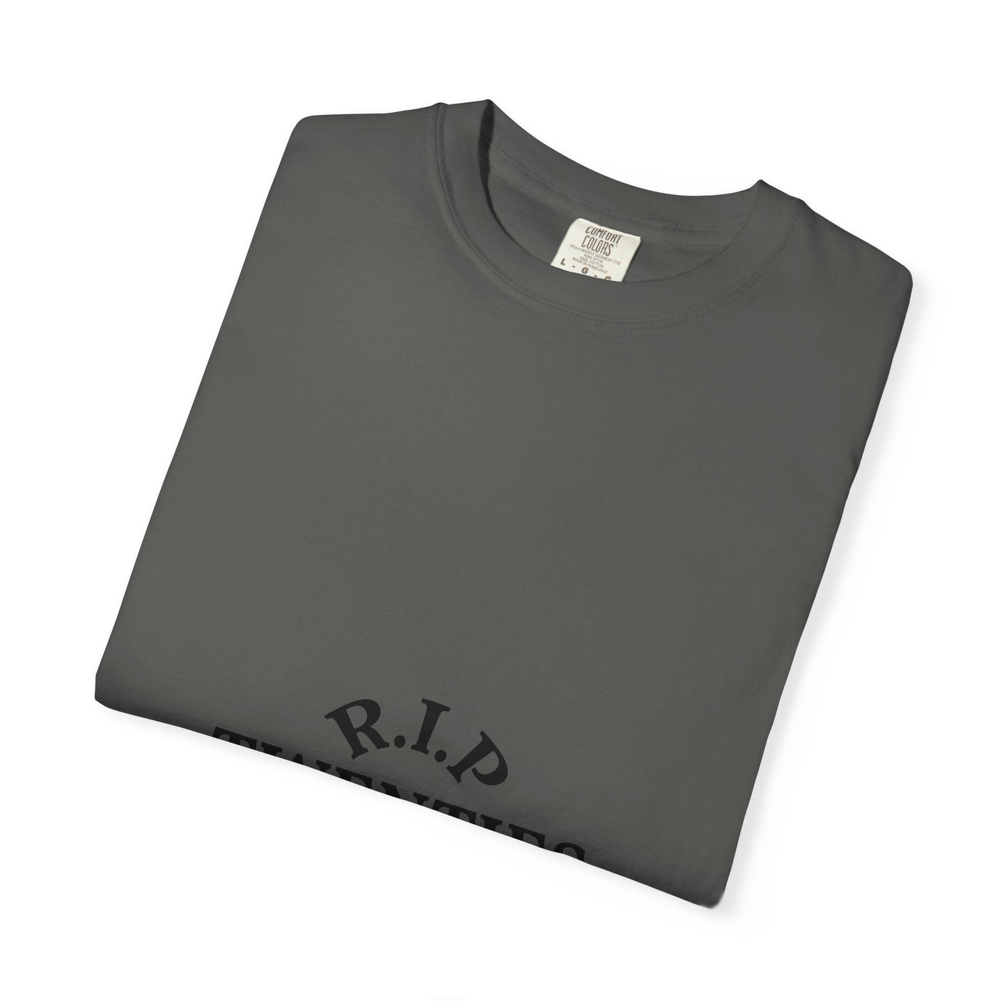 R.I.P. Twenties T-Shirt — Funny 20s Nostalgia Graphic Tee