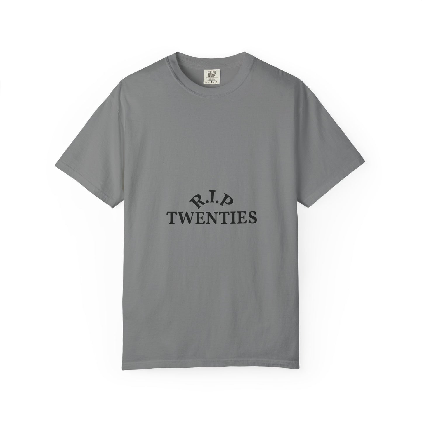 R.I.P. Twenties T-Shirt — Funny 20s Nostalgia Graphic Tee