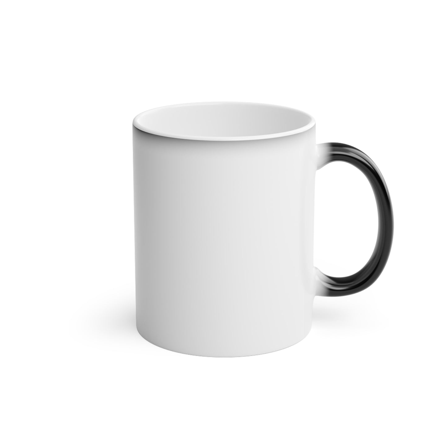 Magic Color-Change Mug — "Woke Up Like This" Cute Cartoon Toast Novelty Gift