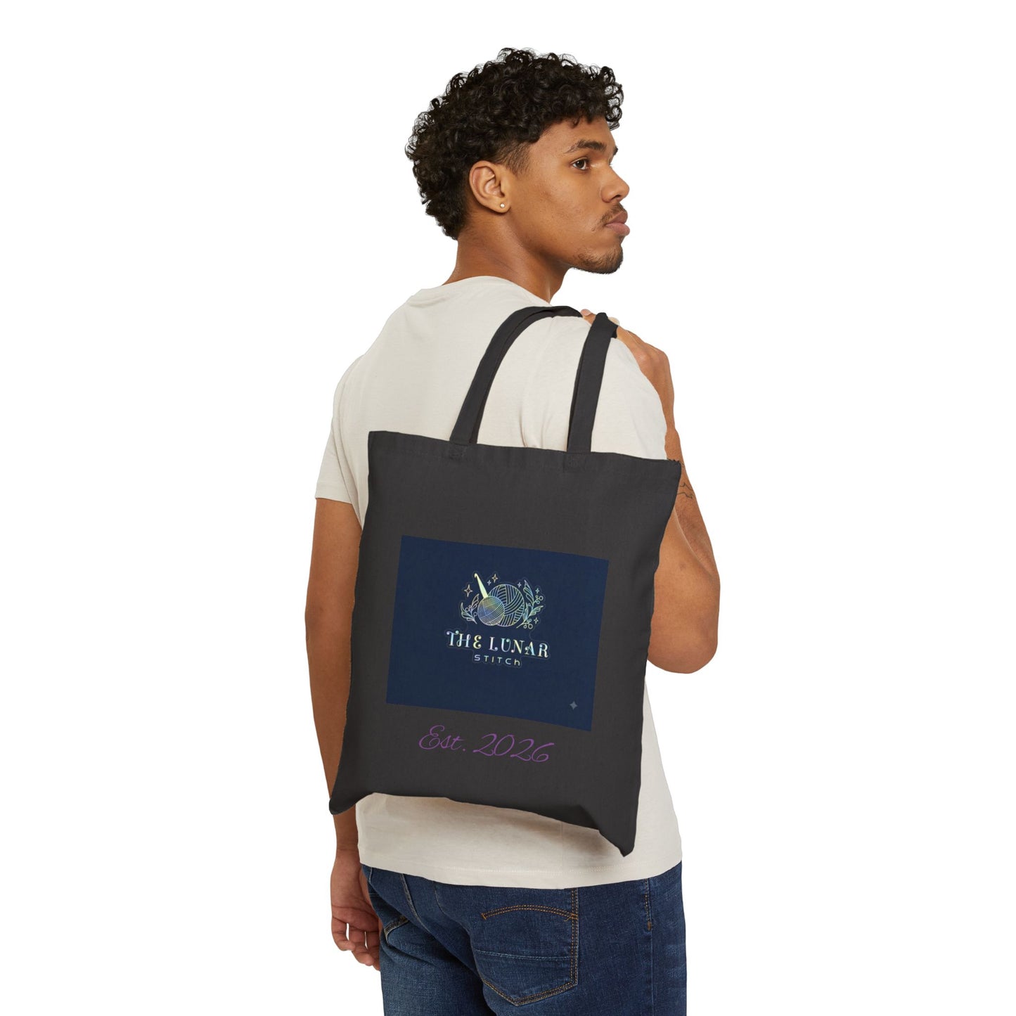 Tote Bag — The Lunar Garden Est. 2026 Canvas Tote