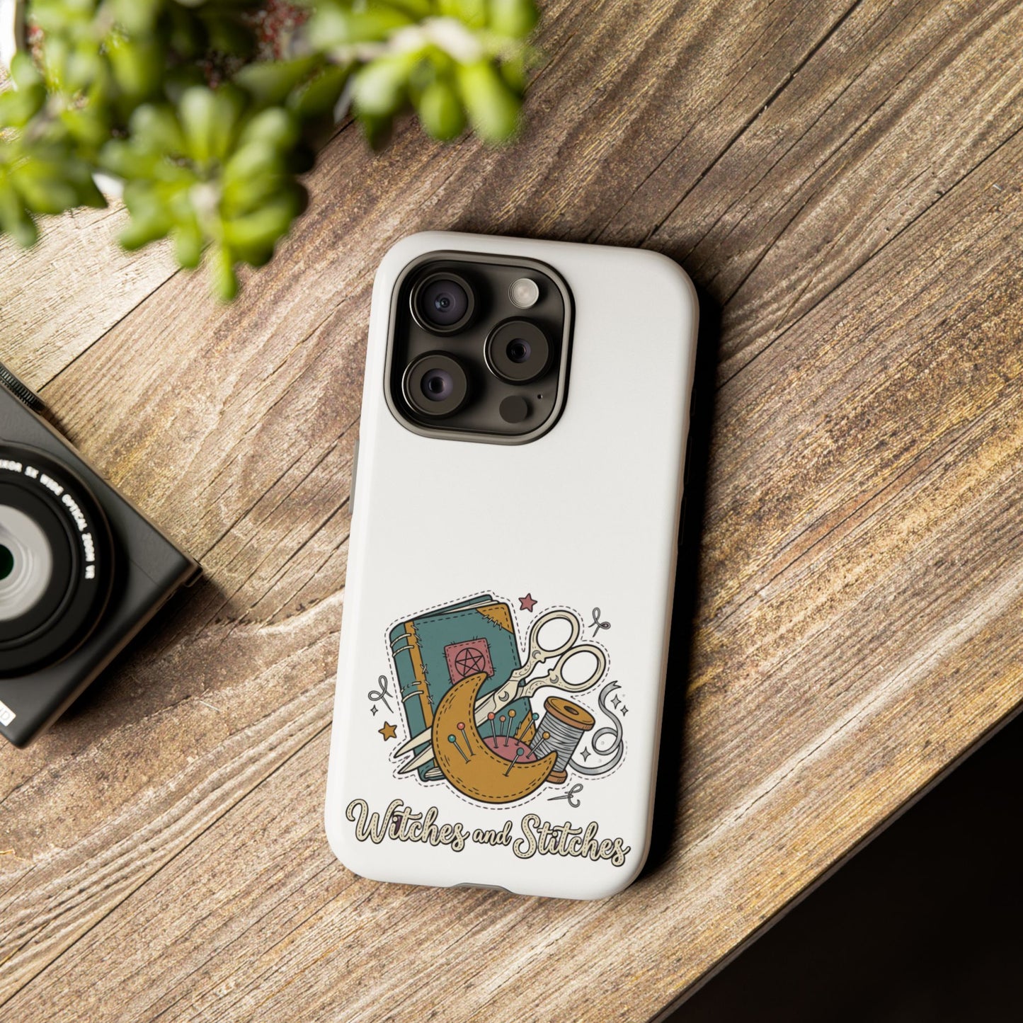 Witches and Stitches Phone Case