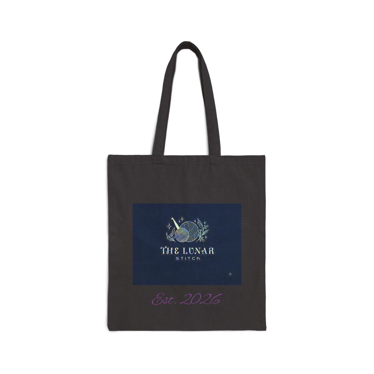 Tote Bag — The Lunar Garden Est. 2026 Canvas Tote