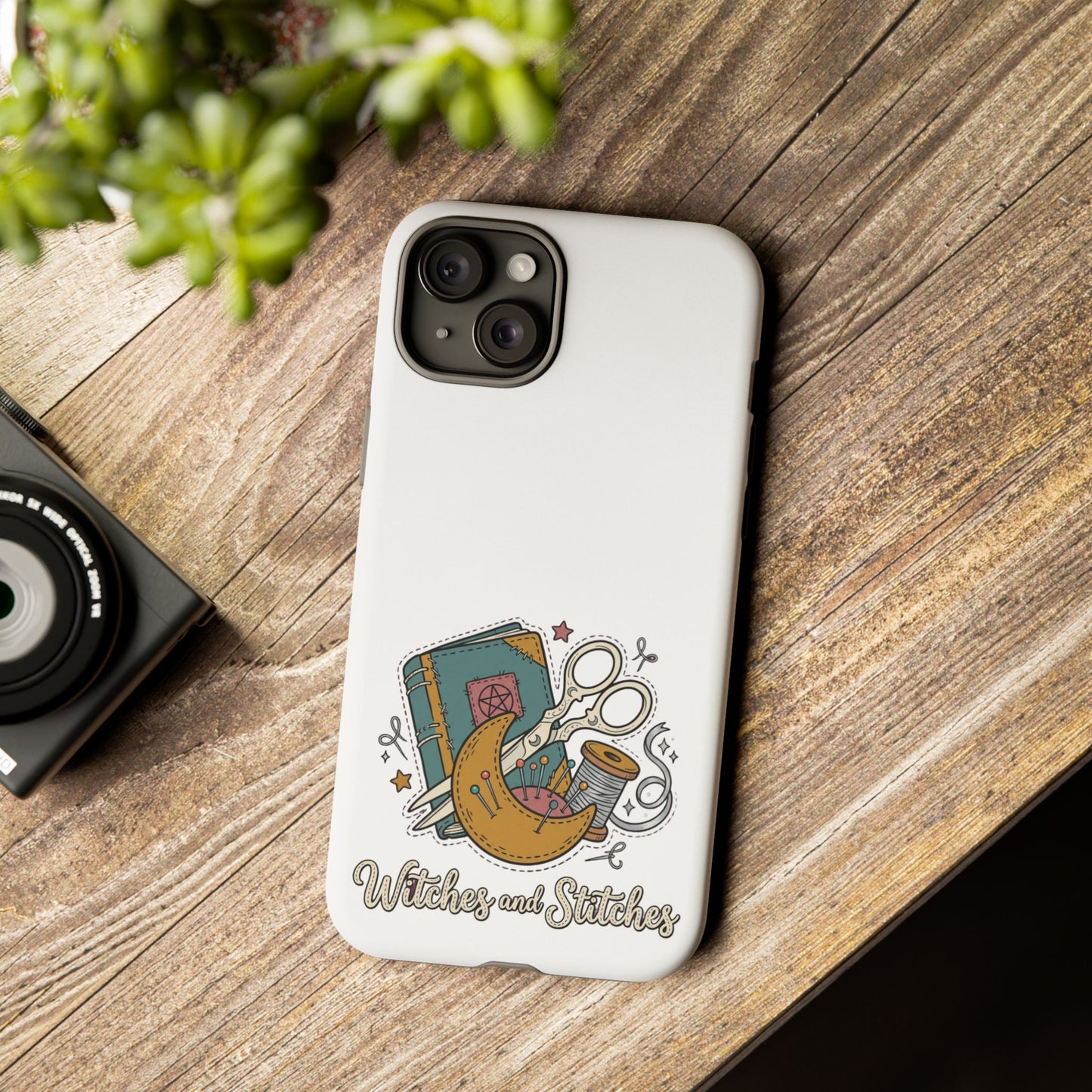 Witches and Stitches Phone Case
