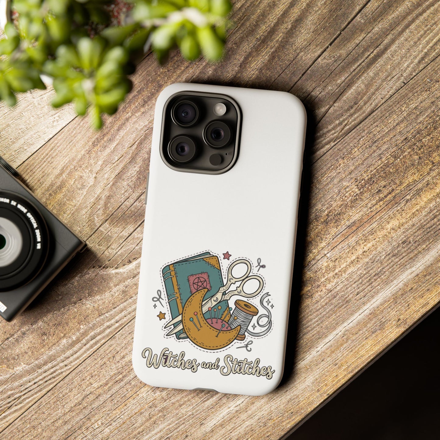 Witches and Stitches Phone Case