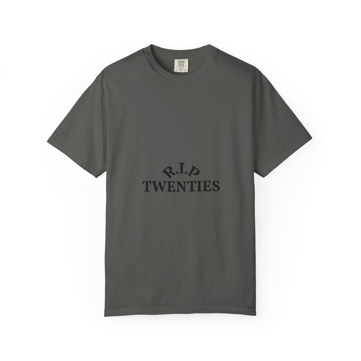 R.I.P. Twenties T-Shirt — Funny 20s Nostalgia Graphic Tee