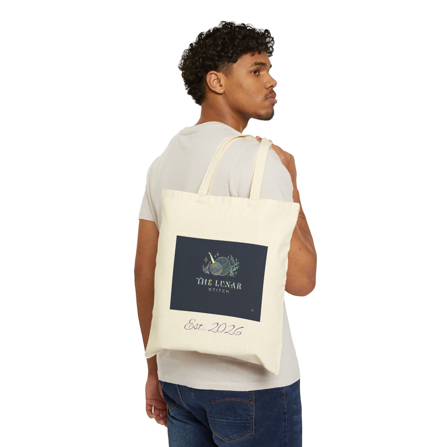 Tote Bag — The Lunar Garden Est. 2026 Canvas Tote