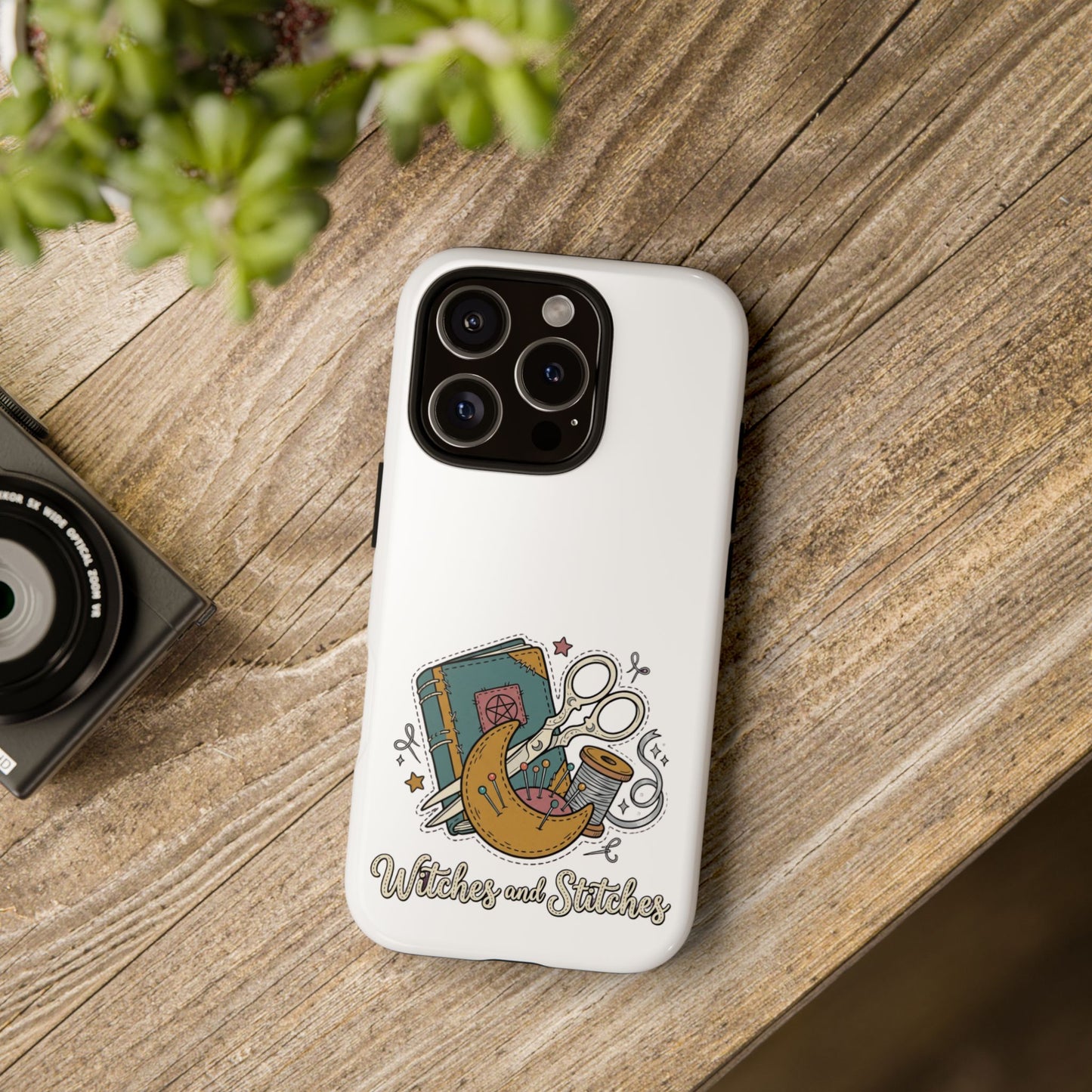 Witches and Stitches Phone Case
