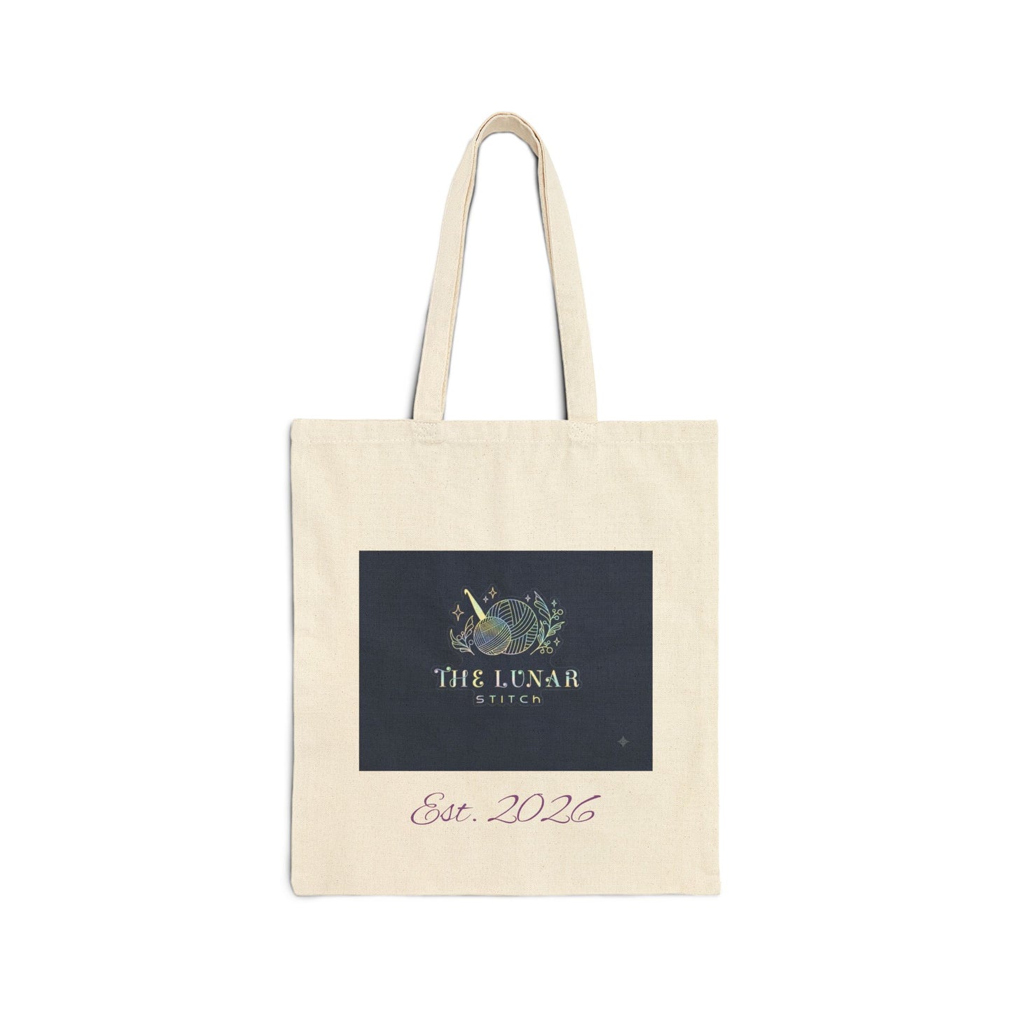 Tote Bag — The Lunar Garden Est. 2026 Canvas Tote