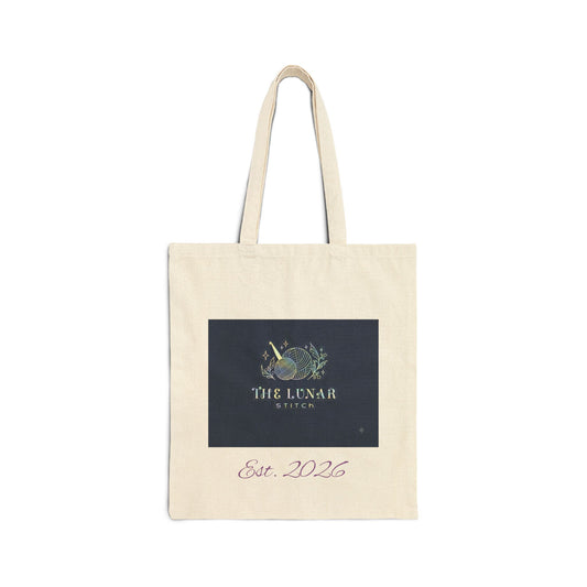 Tote Bag — The Lunar Garden Est. 2026 Canvas Tote