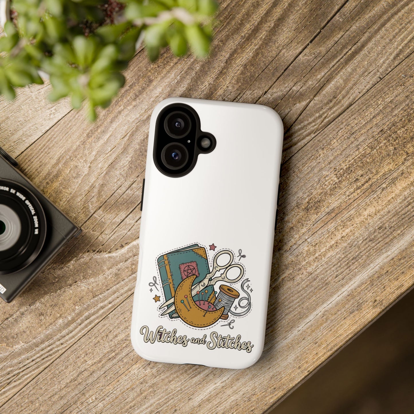 Witches and Stitches Phone Case