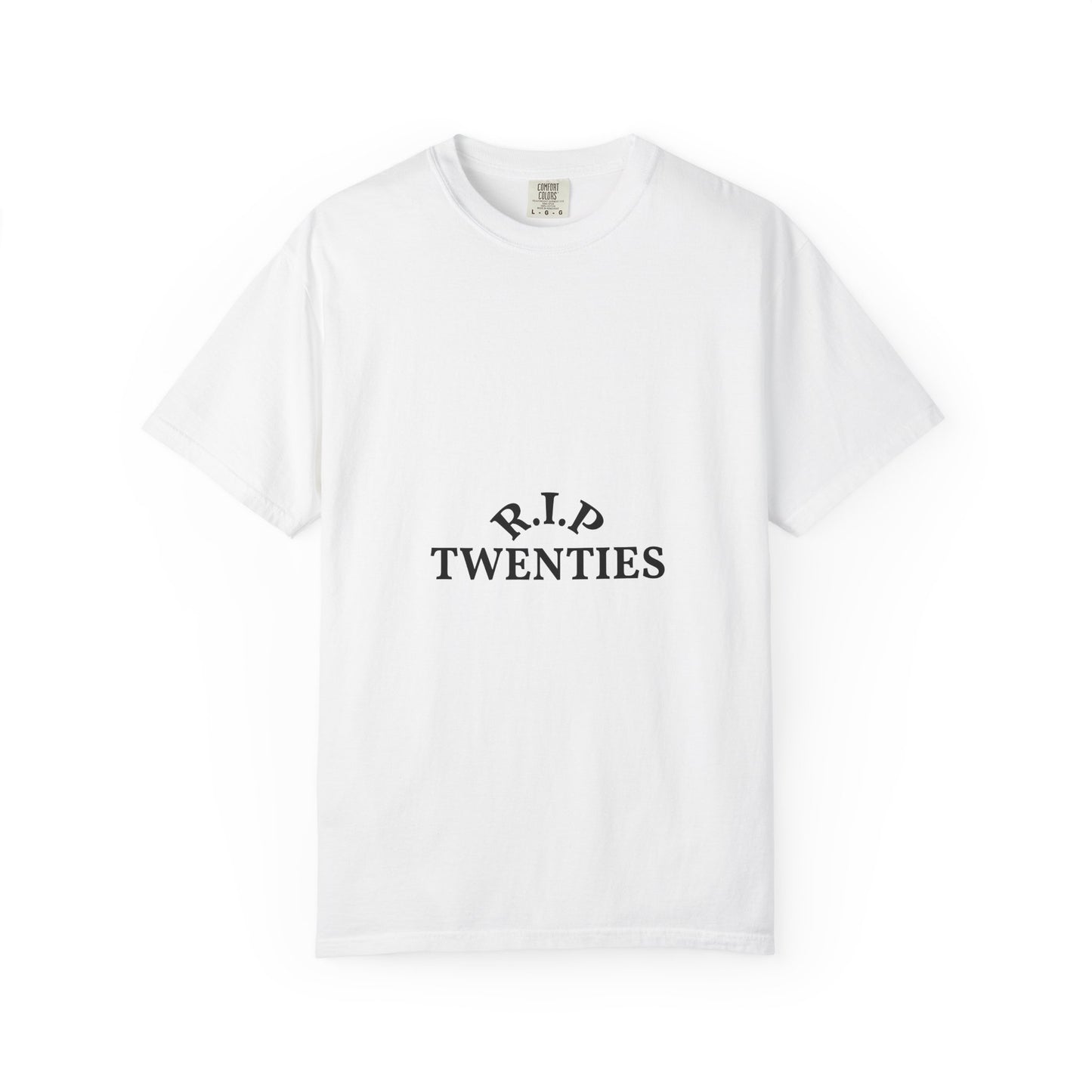 R.I.P. Twenties T-Shirt — Funny 20s Nostalgia Graphic Tee