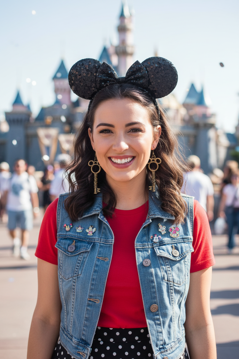 Mickey Mouse Key Earrings – Vintage Storybook Jewelry